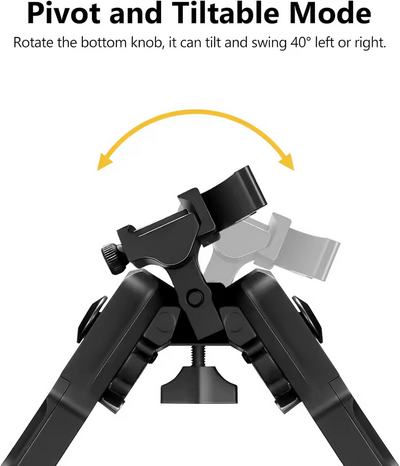 دوپایه تفنگ متحرک