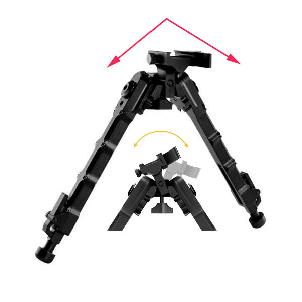 دوپایه اسلحه متحرک