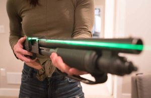 لیزر روی اسلحه